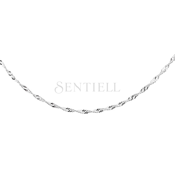 Cadena singapur de plata de ley 925 Ø 0,27