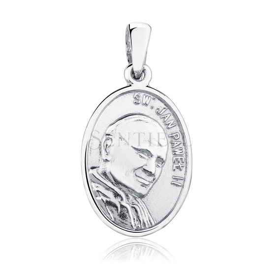 Silver (925) pendant - Saint Pope John Paul II