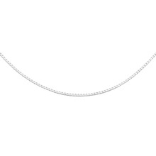 Silver (925) Venetian box chain - diamond-cut