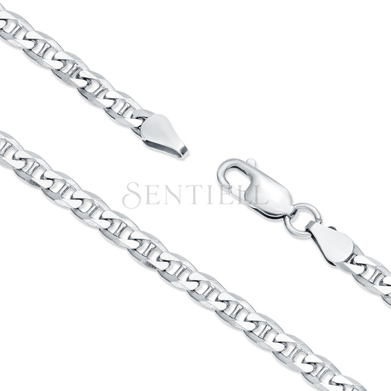 Silver (925) chain bracelet Ø 0120 rhodium-plated