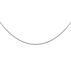 Silver (925) chain 8 sides snake  Ø 020