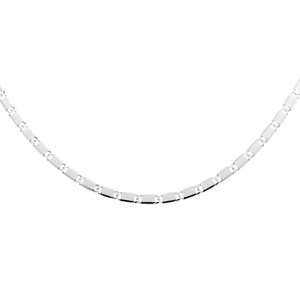 Silver chain (925) rhodium-plated