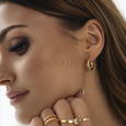 Silver (925) gold-plated earrings