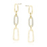 14K Oro amarillo (e-coating)