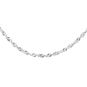 Silver (925) chain singapur Ø 040