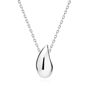 Silver (925) drop necklace - 18mm