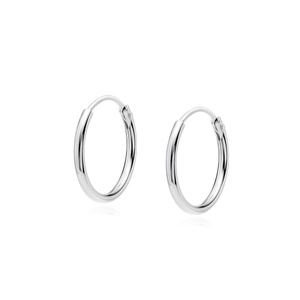 Silver (925) earrings hoop