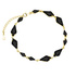 Black \ 14K Yellow gold (e-coating)