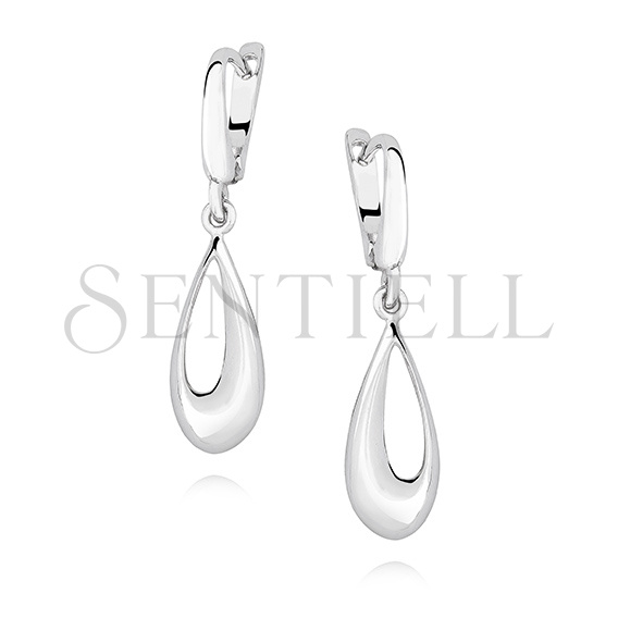 Silver (925) elegant earrings