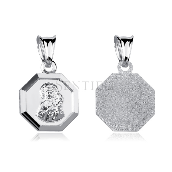 Colgante de Plata de ley 925 Virgen María / Virgen Negra