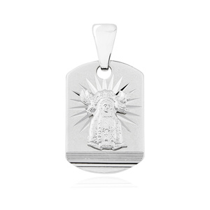 Colgante de Plata de ley 925 - Nuestra Señora del Perpetuo Socorro