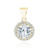 14K Oro amarillo (e-coating)