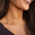 Silver (925) chain singapur  Ø 050 - gold-plated