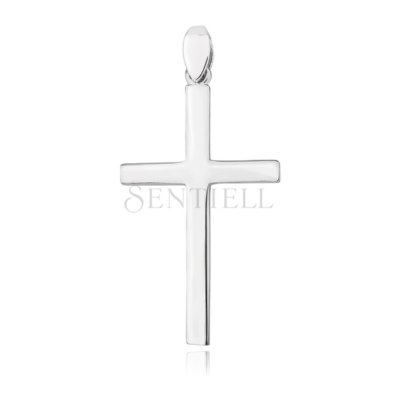 Colgante cruz en plata de ley 925
