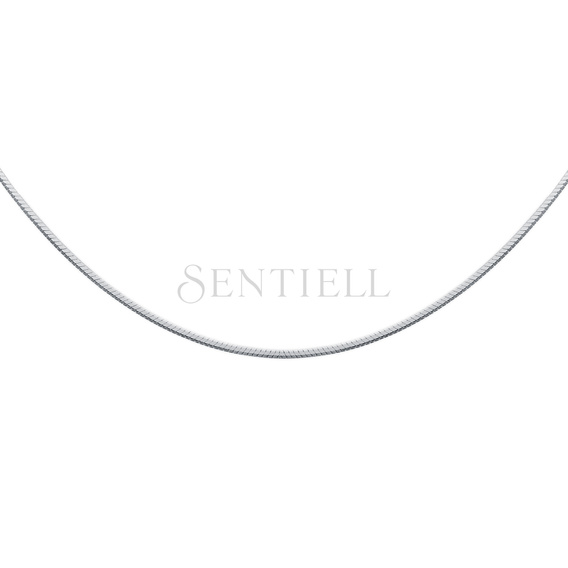 Cadena de Plata de ley 925 tipo snake de 8 lados Ø 0,20 mm