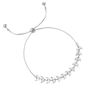 Silver (925) bracelet with slider