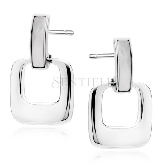 Silver (925) earrings with Nacre