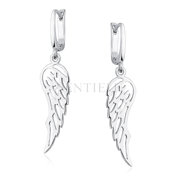 Silver (925) earrings - wings