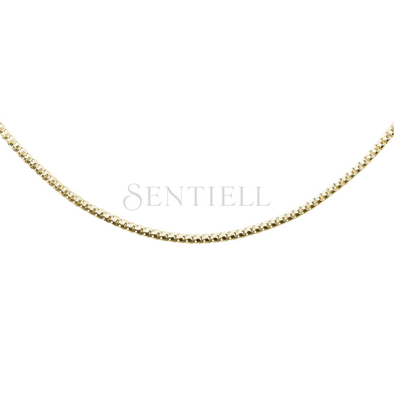Silver (925) Etrusca 8L chain  Ø 140 -  gold plated