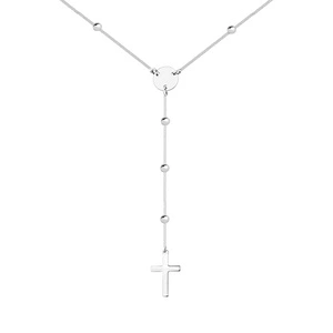 Silver (925) necklace with cross