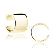 Silver (925) gold-plated flat ear-cuff