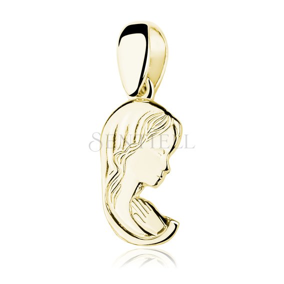 Silver (925) gold-plated pendant Blessed Virgin Marry