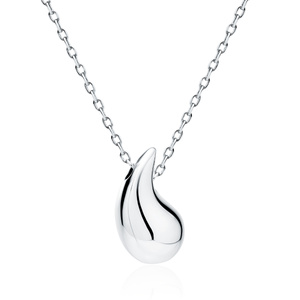 Silver (925) drop necklace - 13mm