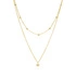 14K Oro amarillo (e-coating)