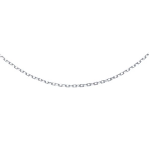 Silver (925) chain anchor diamond cut