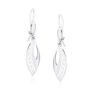 Silver (925) elegant earrings