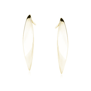 Silver (925) gold-plated earrings