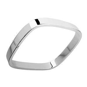 Silver (925) square bangle