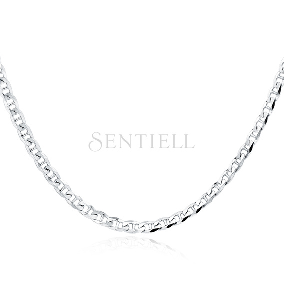 Silver (925) chain necklace Ø 120 rhodium-plated