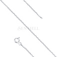 Silver (925) diamond cut anchor chain