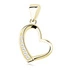 Blanco \ 14K Oro amarillo (e-coating)