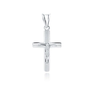 Colgante cruz de plata de ley 925