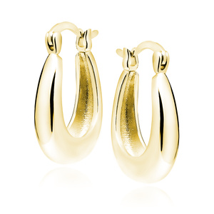 Silver (925) gold-plated earrings