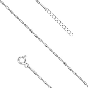 Silver (925) anklet singapur - adjustable size