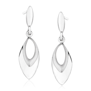 Silver (925) elegant earrings