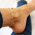 Silver (925) anklet 8 sides snake