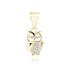14K Oro amarillo (e-coating)