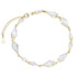 White \ 24K Yellow gold (e-coating)