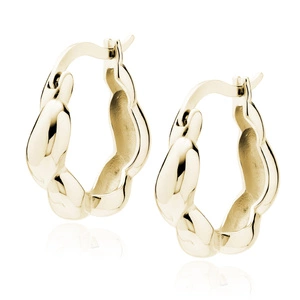 Silver (925) gold-plated earrings