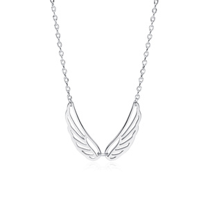 Silver (925) necklace with wings