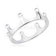 Silver (925) ring - crown