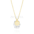 Silver (925) gold-plated necklace 