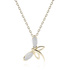 14K Oro amarillo (e-coating)
