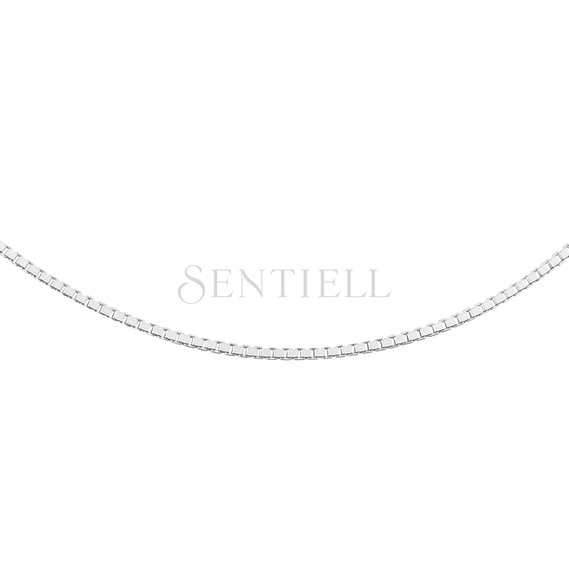 Silver (925) Venetian box chain, diamond-cut