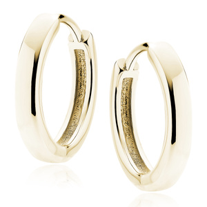 Silver (925) gold-plated earrings