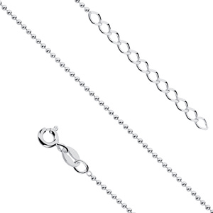 Tobillera de plata de ley 925 - talla ajustable